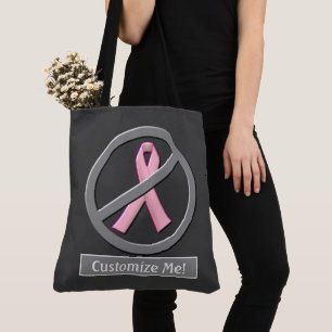 Bolso De Tela ¡No más cintas rosadas! Póster