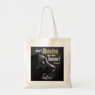 Bolso De Tela No me abandones este verano - Protección de perros