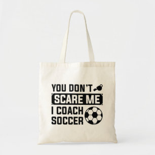 Bolso De Tela No me asustas, entreno fútbol