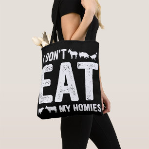 Bolso De Tela No me como a mis hogares