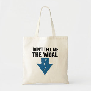 Bolso De Tela No me digas la verdad - Flecha rota