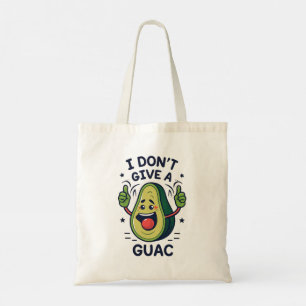 Bolso De Tela No me doy un juego de palabras de aguacate