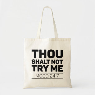Bolso De Tela No Me Intentarás
