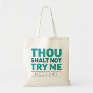 Bolso De Tela No Me Intentarás