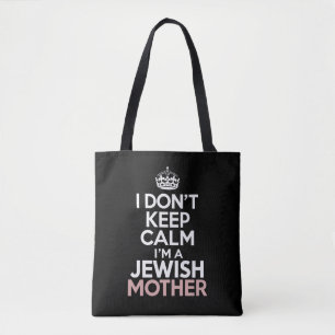 Bolso De Tela No Me Mantengo Tranquila Soy Una Madre Judía Hanuk