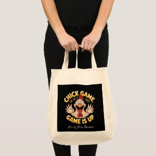 Bolso De Tela No mires el juego divertido de las gallinas