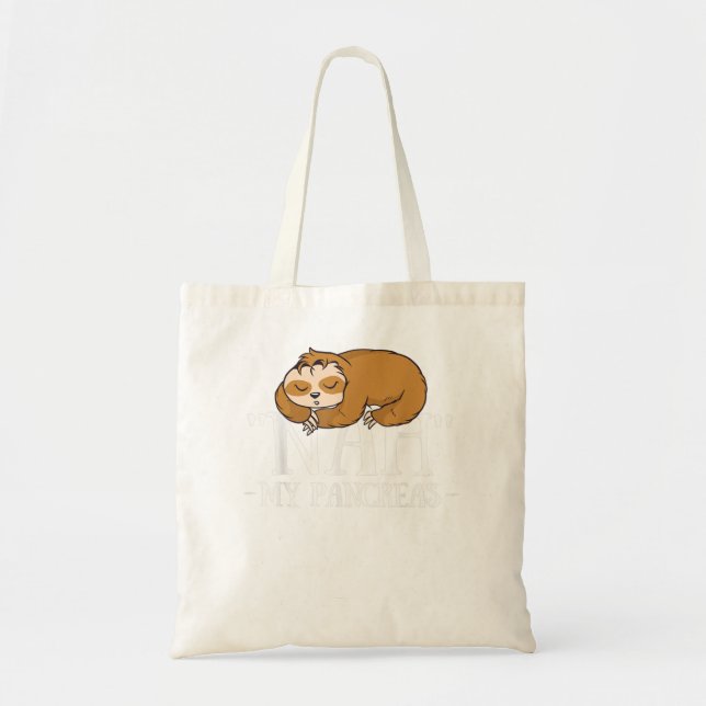Bolso De Tela No, mis hijos de páncreas Difícil conciencia de la (Frente)