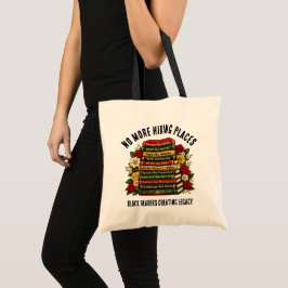 Bolso De Tela NO MORE HIDING PLACES Black History Heroes