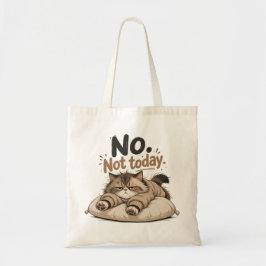 Bolso De Tela No, No Hoy – Grumpy Cat