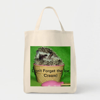 Bolso De Tela ¡No olvide el helado!