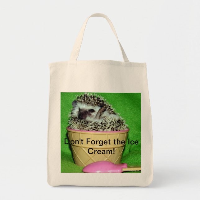 Bolso De Tela ¡No olvide el helado! (Frente)