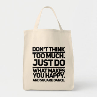 Bolso De Tela No pienses demasiado