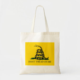 Bolso De Tela No pise en mí - la bandera de Gadsden