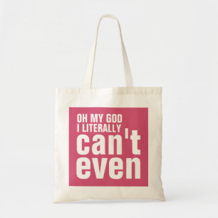 Bolso De Tela No pueda literalmente incluso