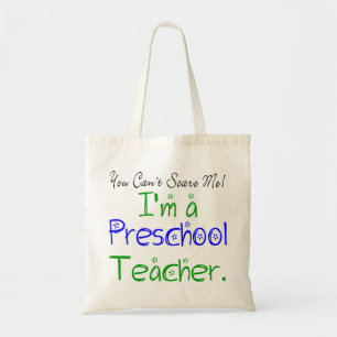 Bolso De Tela No puedes asustarme, soy profesor de preescolar