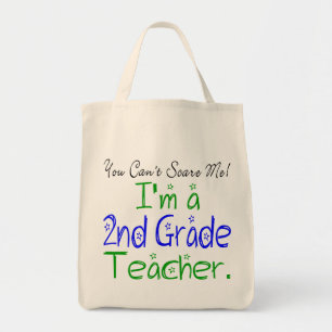 Bolso De Tela No puedes asustarme, soy un profesor de segundo gr