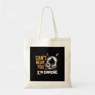 Bolso De Tela No puedo oírte estoy jugando - Gamer y Gamer