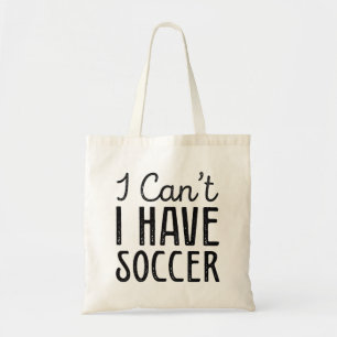 Bolso De Tela No puedo tener fútbol
