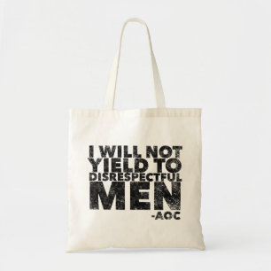 Bolso De Tela No rendiré ante hombres irrespetuosos