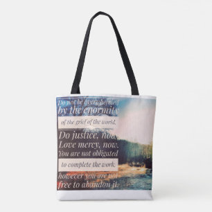 Bolso De Tela No se abrume