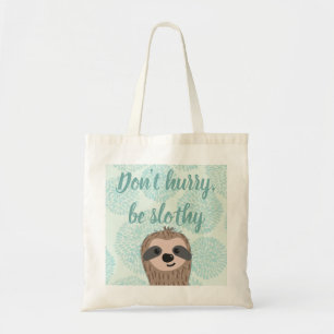 Bolso De Tela No se apresuren a ser una cita eslovaca