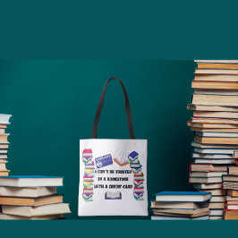 Bolso De Tela No se puede confiar en una librería