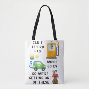 Bolso De Tela No se puede permitir el gas o la EV, así que compr