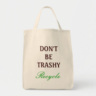 Bolso De Tela No sea inútil, reciclan