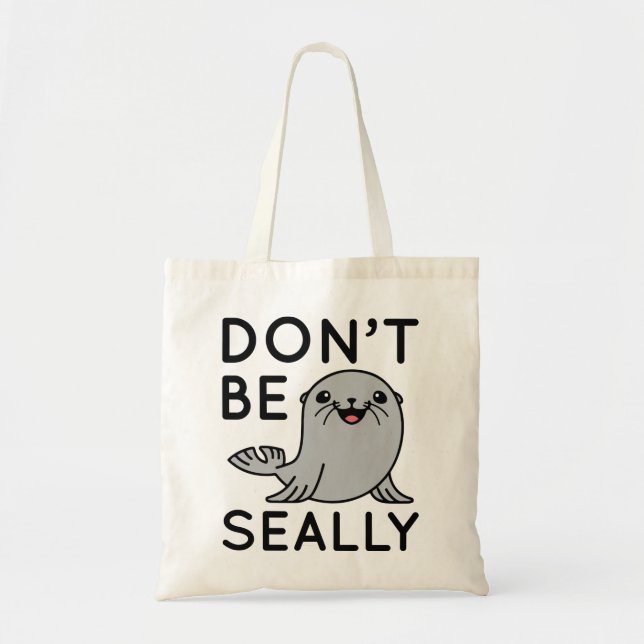 Bolso De Tela No seas focoso (Frente)