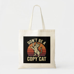 Bolso De Tela No seas un gato de copia