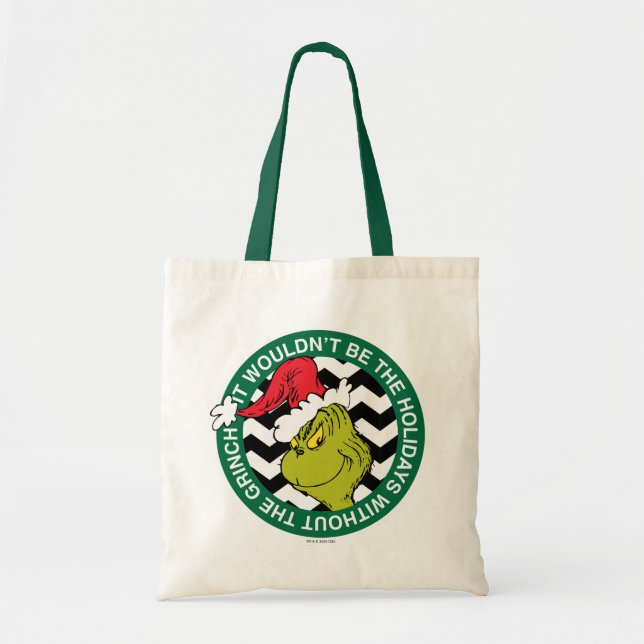 Bolso De Tela No serían las vacaciones sin Grinch (Frente)