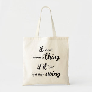 Bolso De Tela No significa nada si no tiene ese NIVEL
