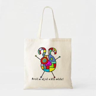 Bolso De Tela ¿No somos todos un poco autistas?