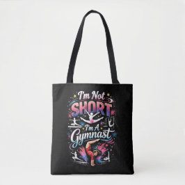 Bolso De Tela No soy baja, soy gimnasta