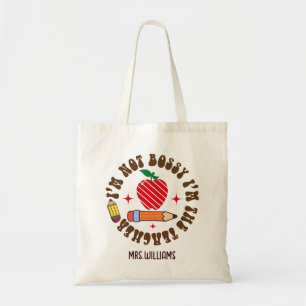 Bolso De Tela No soy caprichoso, soy el profesor