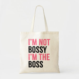 Bolso De Tela No soy jefe, soy el jefe Chica