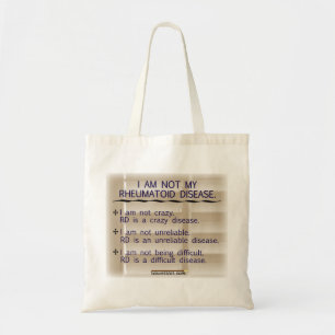 Bolso De Tela No soy mi pequeño tote del RD
