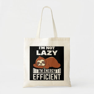 Bolso De Tela No soy perezoso, soy una laga divertida con eficie