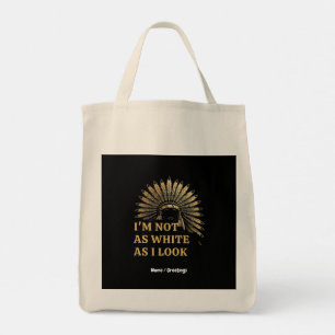 Bolso De Tela No Soy Tan Blanco Como Parece Celebrar Tus Raíces