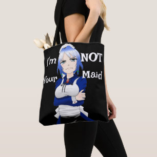 Bolso De Tela No soy tu maletín de la doncella