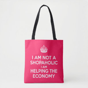 Bolso De Tela No soy un Shopaholic