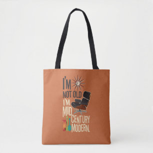 Bolso De Tela No soy viejo Soy de mediados del siglo moderno