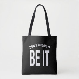 Bolso De Tela No sueñes que sea Hoodie