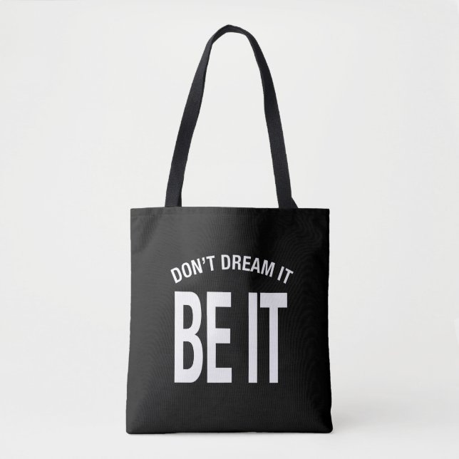 Bolso De Tela No sueñes que sea Hoodie (Anverso)