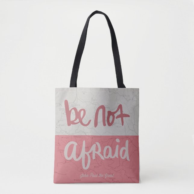 Bolso De Tela No temas (Anverso)
