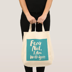 Bolso De Tela NO TEMAS, ESTOY contigo Fe Religiosa Dios Jesús
