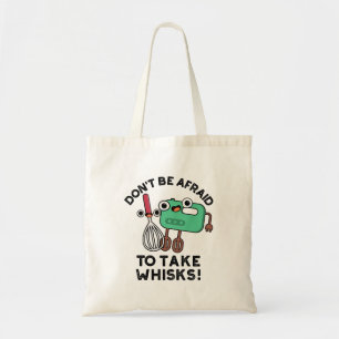 Bolso De Tela No tengas miedo de tomarte un divertido bollo de W