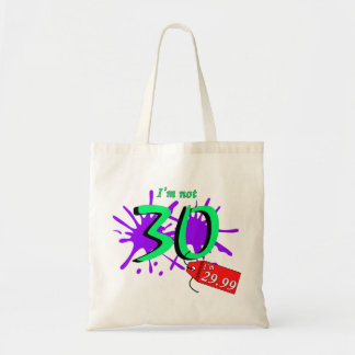 Bolso De Tela No tengo 30. Tengo 29.99.