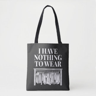 Bolso De Tela No Tengo Nada Que Ponerme