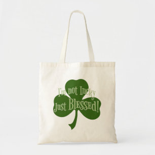 Bolso De Tela No tengo suerte, sólo el diseño de Shamrock